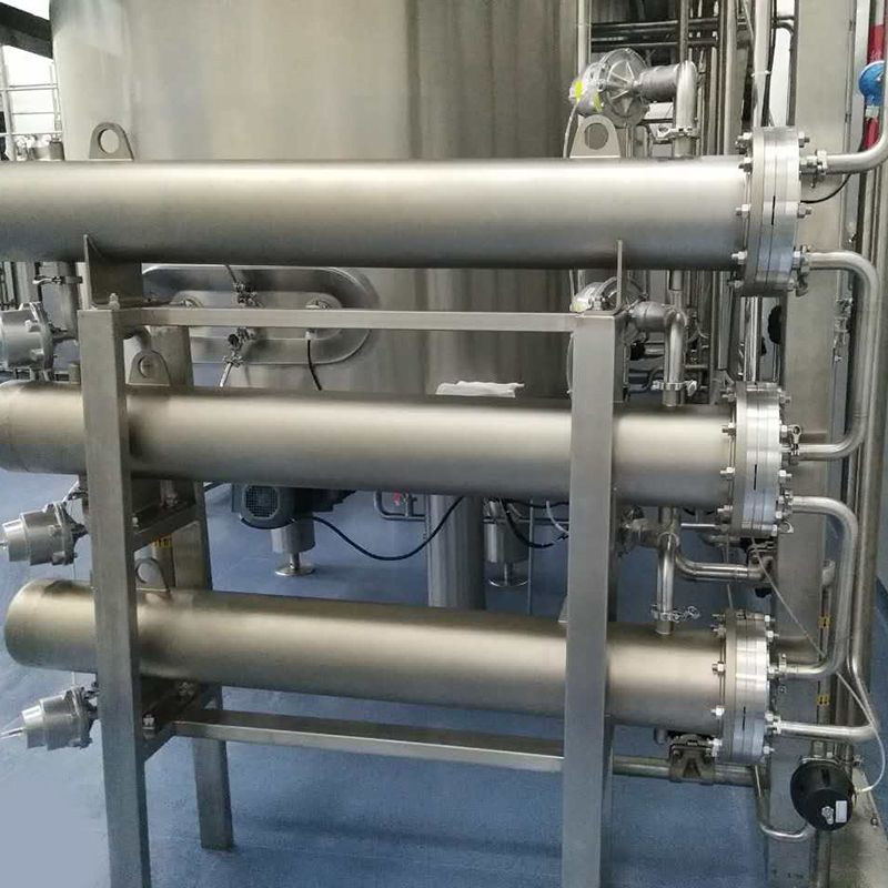 Bộ trao đổi nhiệt vỏ và ống vệ sinh